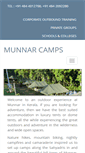 Mobile Screenshot of munnarcamps.com